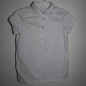 🌺3/$15 white collared shirt, primary.com, size 4-5 toddler